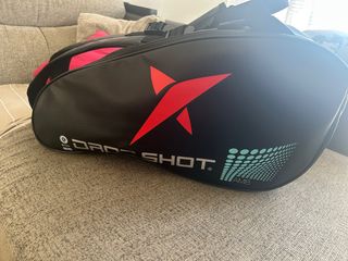 Paletero Drop Shot AMB Negro y Rojo