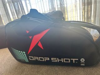 Paletero Drop Shot AMB Negro y Rojo