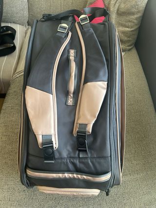 Paletero Drop Shot Negro y Dorado