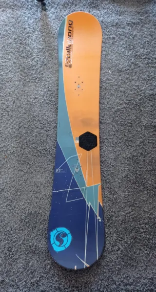 Tabla Snowboard Burton Billabong Naranja/Azul