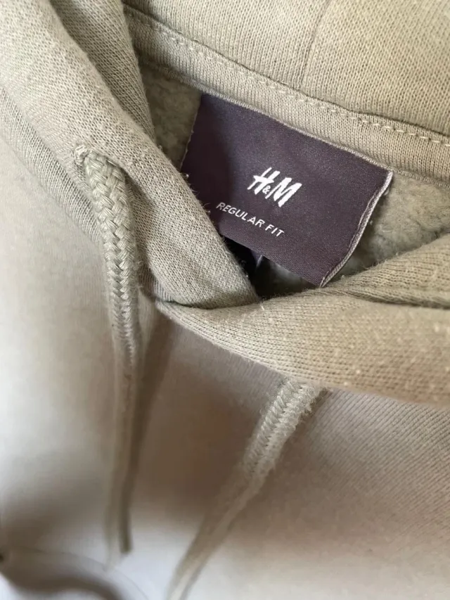 Sudadera H&M Verde Oliva