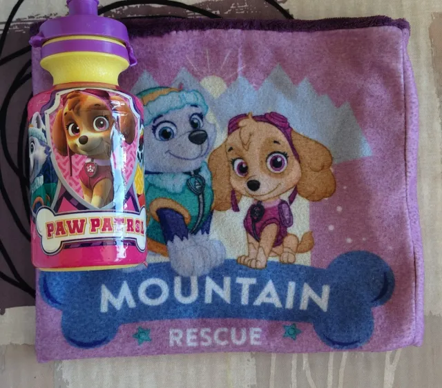 Set Patrulla Canina: Braga, botella y mochila.