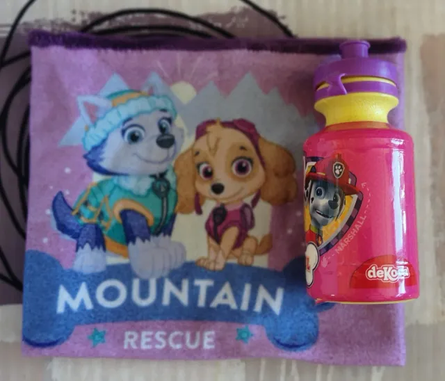 Set Patrulla Canina: Braga, botella y mochila.