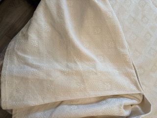 Colcha Cama 1.50 Blanco 226x146 cm