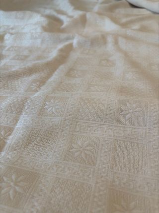 Colcha Cama 1.50 Blanco 226x146 cm