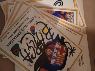 Pins Históricos Barça y Láminas