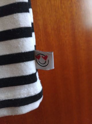 Camiseta niña rayas con dibujos