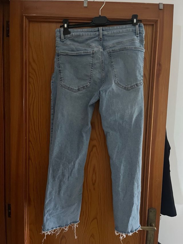 Pantalón vaquero Mango azul