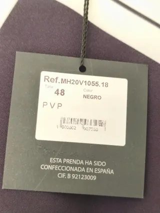 Vestido fiesta estampado geométrico