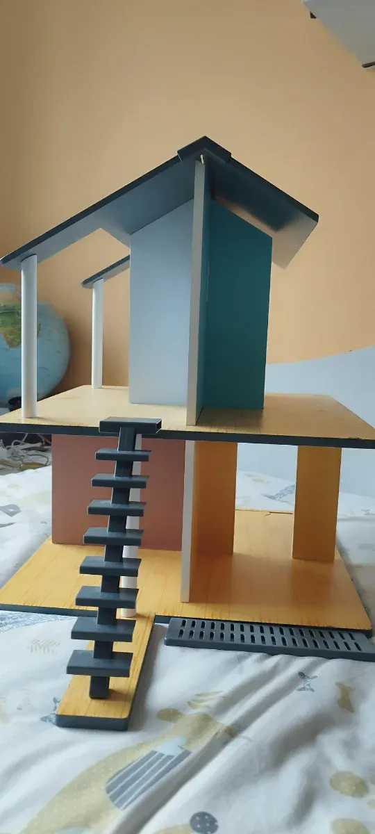 Casa de muñecas moderna