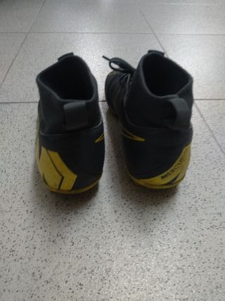 Zapatillas Futbol Nike Talla 42 Negra Amarilla