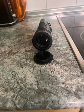 Prismático monocular negro
