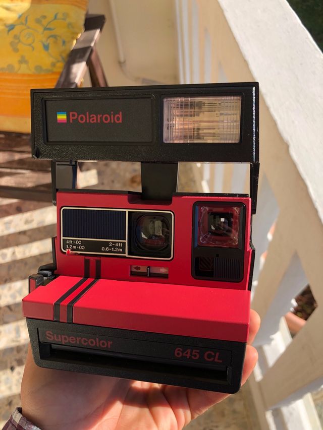 Polaroid 645 CL Fotocamera. Mai usata