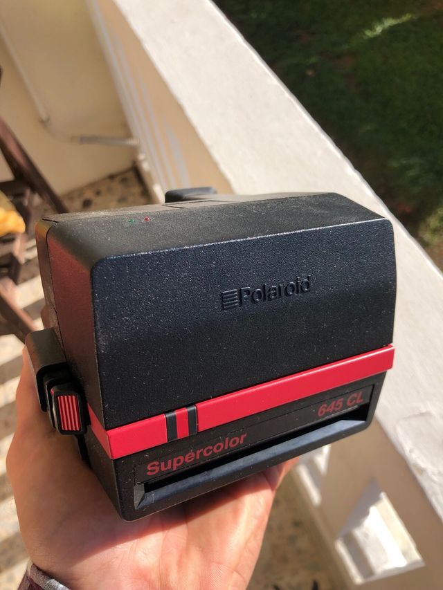 Polaroid 645 CL Fotocamera. Mai usata