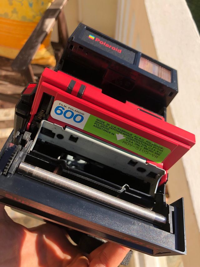 Polaroid 645 CL Fotocamera. Mai usata