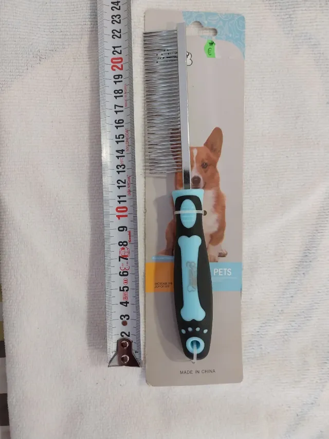 Peine metálico para mascotas