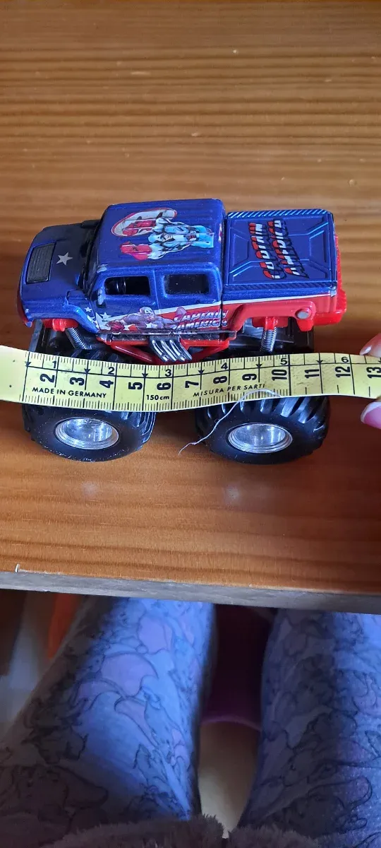 Hot Wheels Monster Jam Capitán América