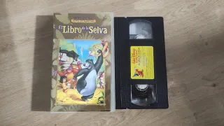 VHS El Libro de la Selva (Clásicos Disney)