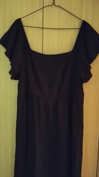Vestido largo negro Shein