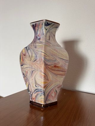 Vaso multicolore anni ottanta
