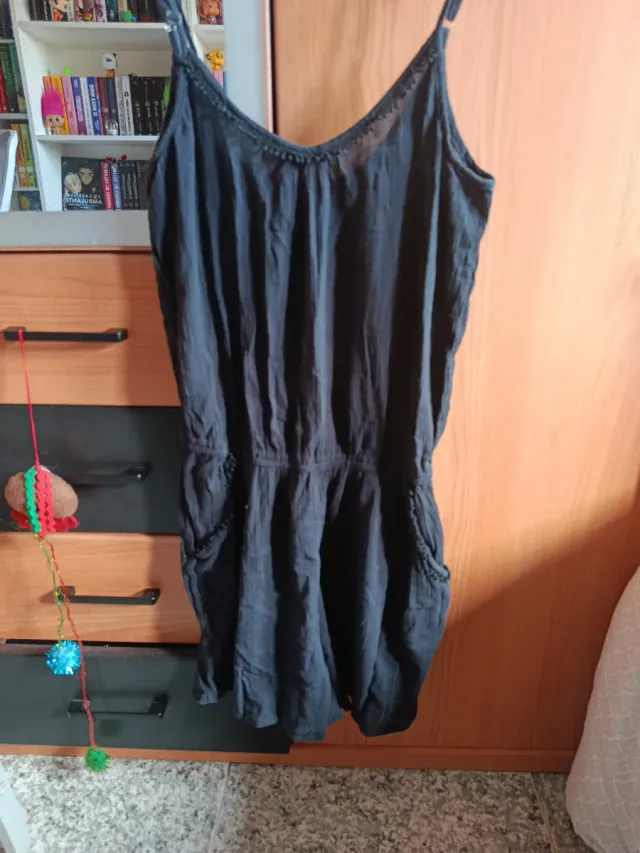 Mono corto negro talla S