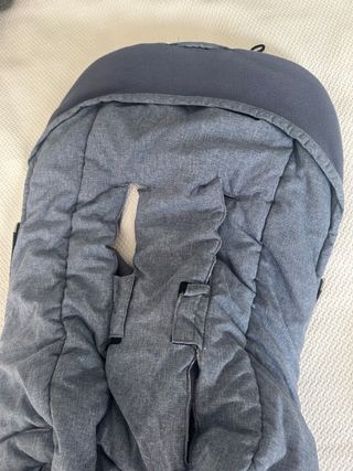 Saco Bugaboo Bee Polar Azul melange.