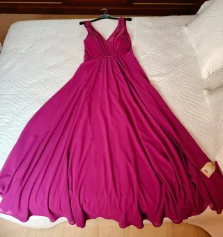 Vestido de fiesta buganvilla M-L