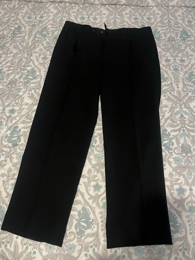 Traje negro para hombre