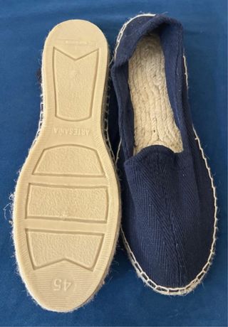 Alpargatas azules