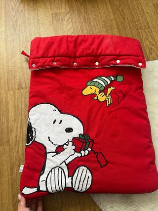 Sacco passeggino Snoopy Natale Benetton