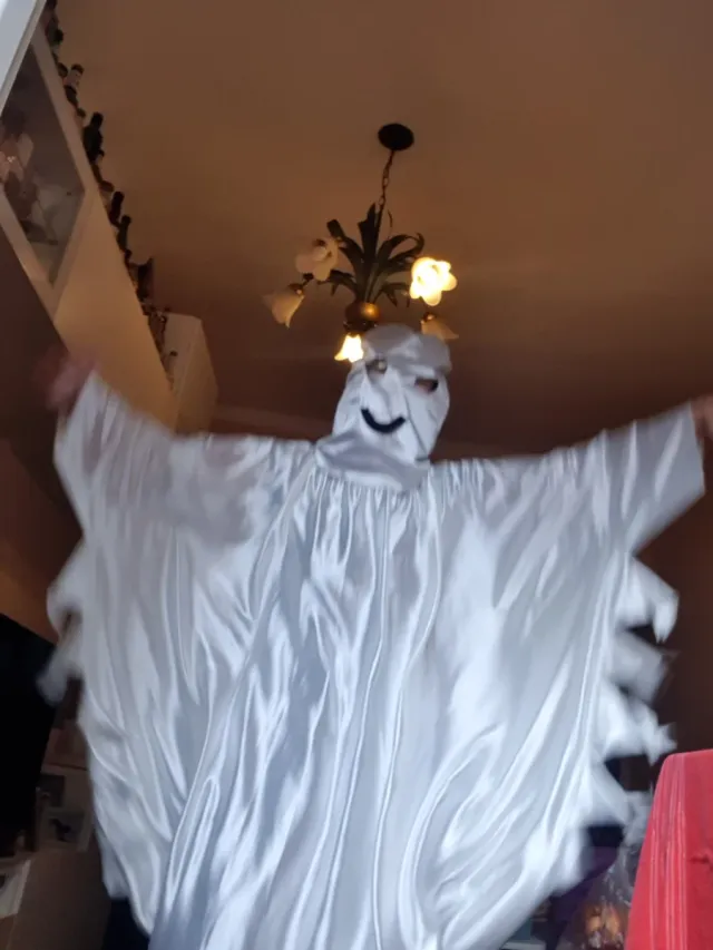 Disfraz Fantasma con Guantes