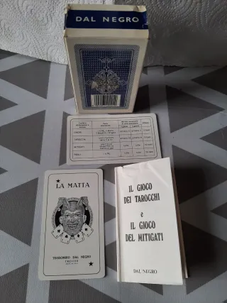 Mazzo Tarocco Piemontese Dal Negro anni 80