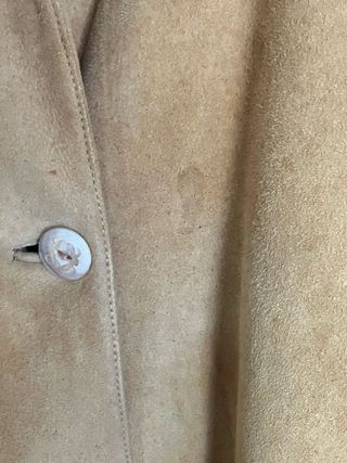 Abrigo Piel Loewe Amarillo