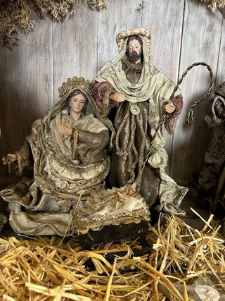 Belén y Portal Hecho a Mano