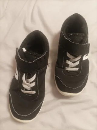 Zapatillas deportivas niño negras número 30