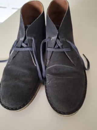 Scarpe uomo tipo Clark blu