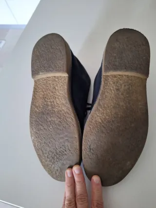 Scarpe uomo tipo Clark blu