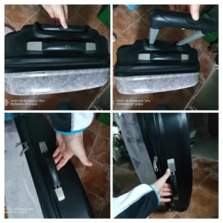 2 Maletas Viaje rígidas, con 4 Ruedas.