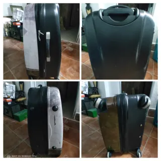 2 Maletas Viaje rígidas, con 4 Ruedas.
