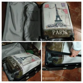 2 Maletas Viaje rígidas, con 4 Ruedas.