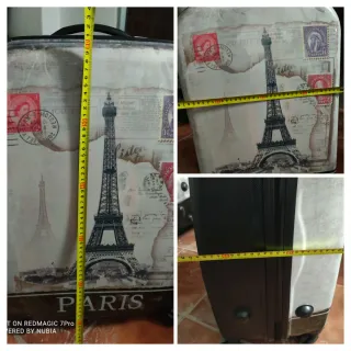 2 Maletas Viaje rígidas, con 4 Ruedas.