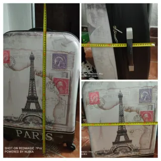 2 Maletas Viaje rígidas, con 4 Ruedas.