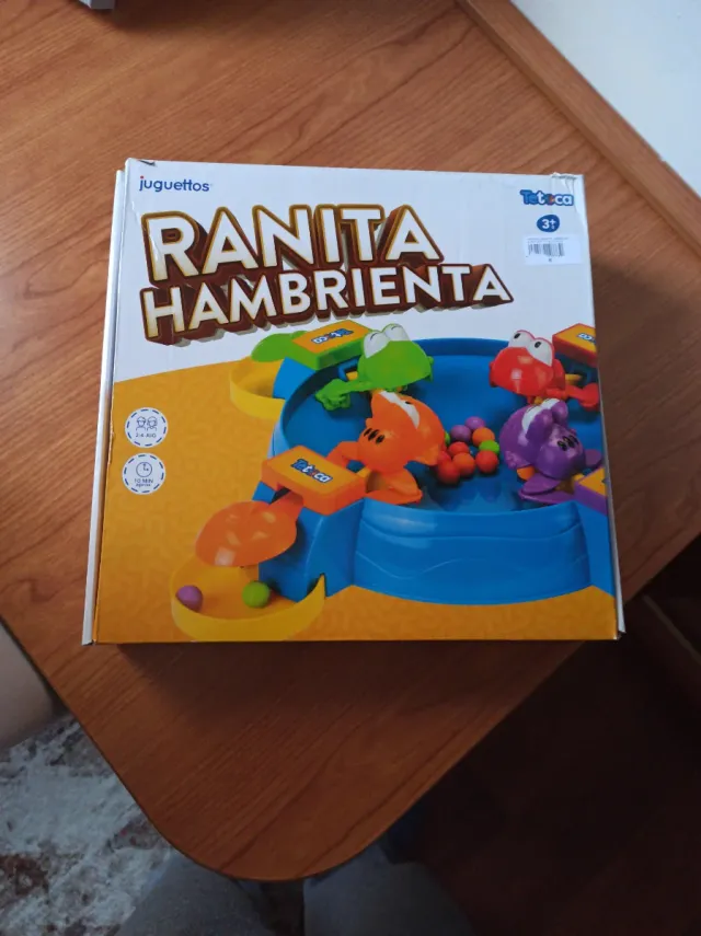 Ranita Hambrienta Juguettos 3+ Años