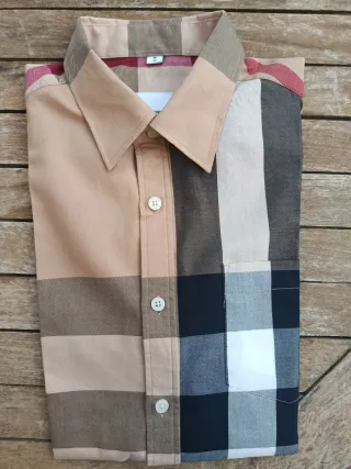 Trattabile Camicia Burberry Uomo Taglia M