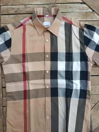Trattabile Camicia Burberry Uomo Taglia M