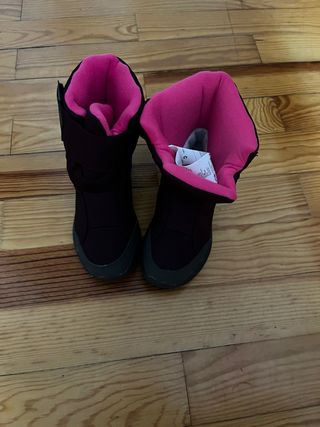 Botas de nieve para  niña talla 28