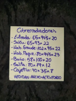Cubre Radiadores