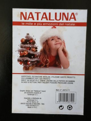 Centrotavola con tovaglia di Natale