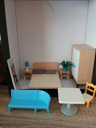 Muebles de juguete para casa madera