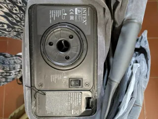 Colchón autohinchable Intex 99x191x46 cm Gris